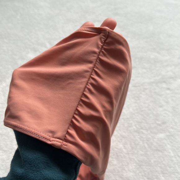 Zaful Strapless Bandeau Bikini Top Pink/Orange Large (US 8) - Picture 5 of 10